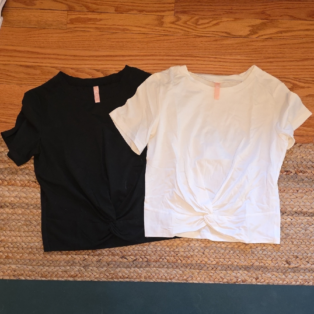 Amazon Women's Black and White Tops